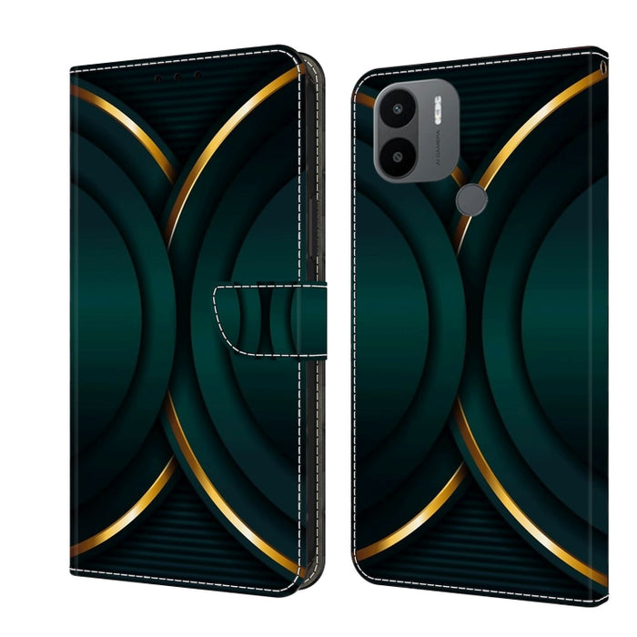 Funda protectora de cuero para teléfono Crystal 3D a prueba de golpes, For Xiaomi Redmi A1+ / A2 / A2+, For Xiaomi 13T Pro, For Xiaomi Redmi Note 12 4G, For Xiaomi Redmi Note 12 Pro+, For Xiaomi Redmi Note 12 5G Global / Poco X5