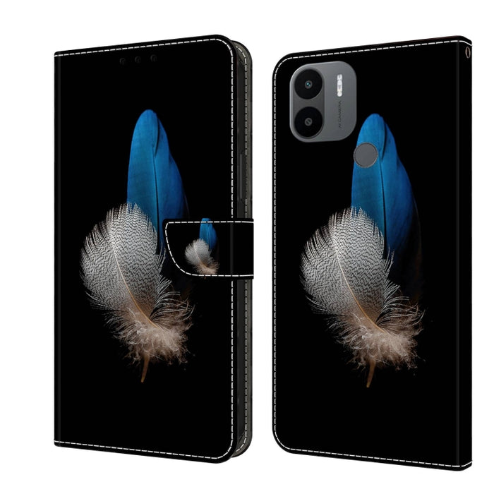 Funda protectora de cuero para teléfono Crystal 3D a prueba de golpes, For Xiaomi Redmi A1+ / A2 / A2+, For Xiaomi 13T Pro, For Xiaomi Redmi Note 12 4G, For Xiaomi Redmi Note 12 Pro+, For Xiaomi Redmi Note 12 5G Global / Poco X5