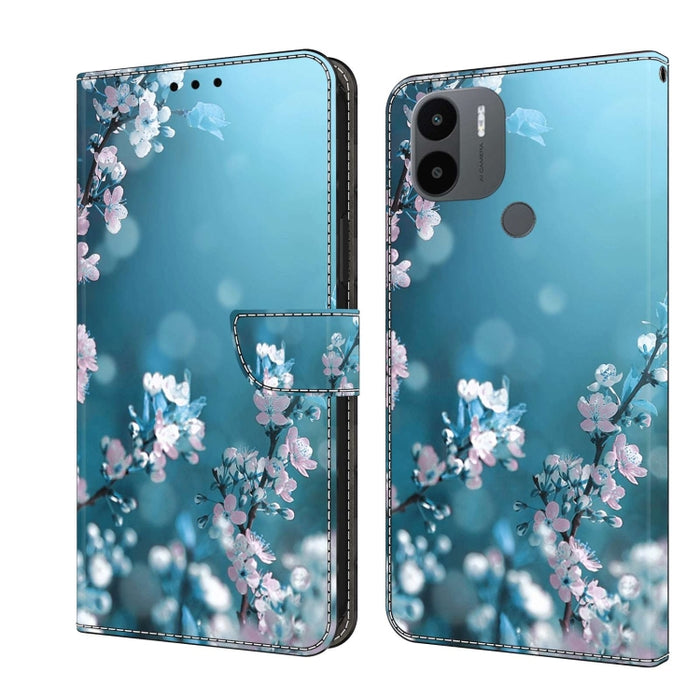 Funda protectora de cuero para teléfono Crystal 3D a prueba de golpes, For Xiaomi Redmi A1+ / A2 / A2+, For Xiaomi 13T Pro, For Xiaomi Redmi Note 12 4G, For Xiaomi Redmi Note 12 Pro+, For Xiaomi Redmi Note 12 5G Global / Poco X5