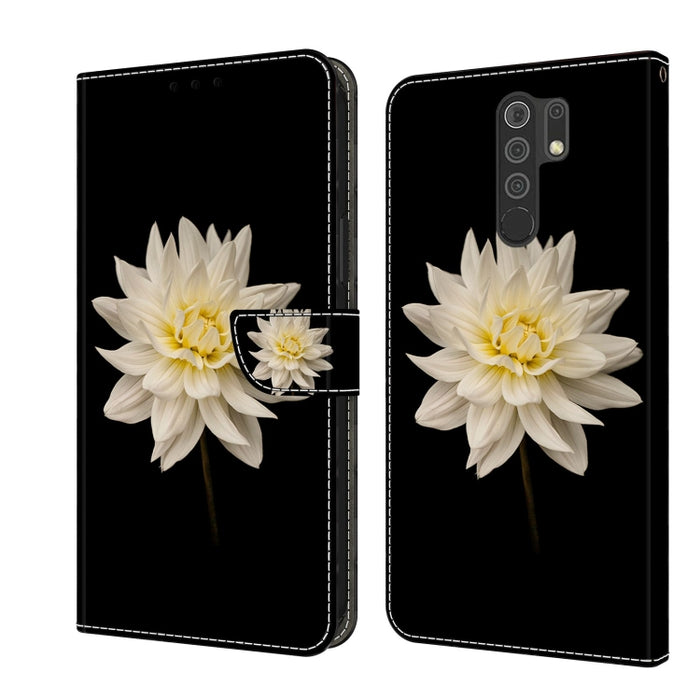 Funda protectora de cuero para teléfono Crystal 3D a prueba de golpes, For Xiaomi Redmi Note 10 4G, For Xiaomi Redmi 9T, For Xiaomi Redmi 9A, For Xiaomi Redmi 9, For Xiaomi Redmi 9C