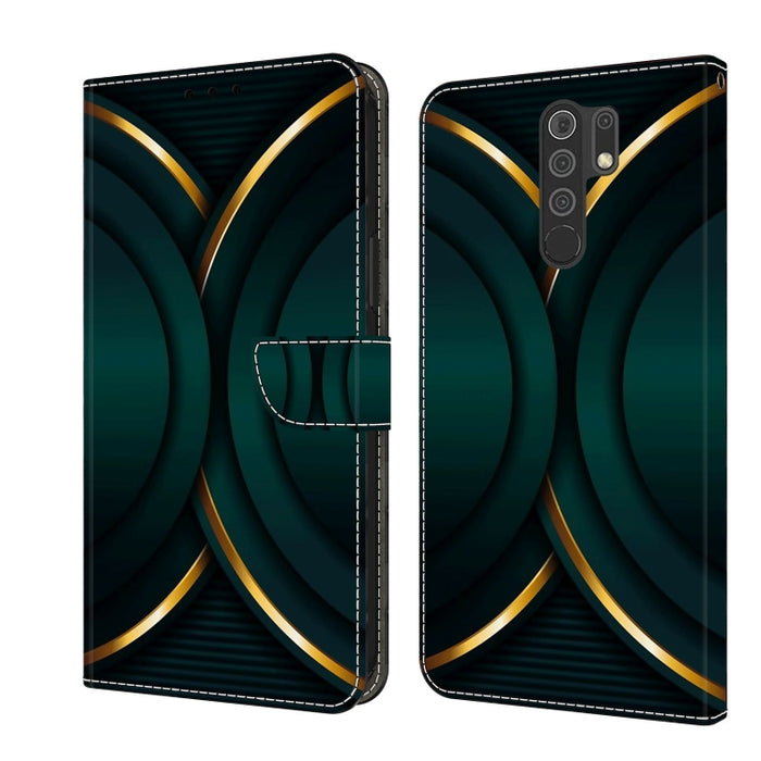 Funda protectora de cuero para teléfono Crystal 3D a prueba de golpes, For Xiaomi Redmi Note 10 4G, For Xiaomi Redmi 9T, For Xiaomi Redmi 9A, For Xiaomi Redmi 9, For Xiaomi Redmi 9C