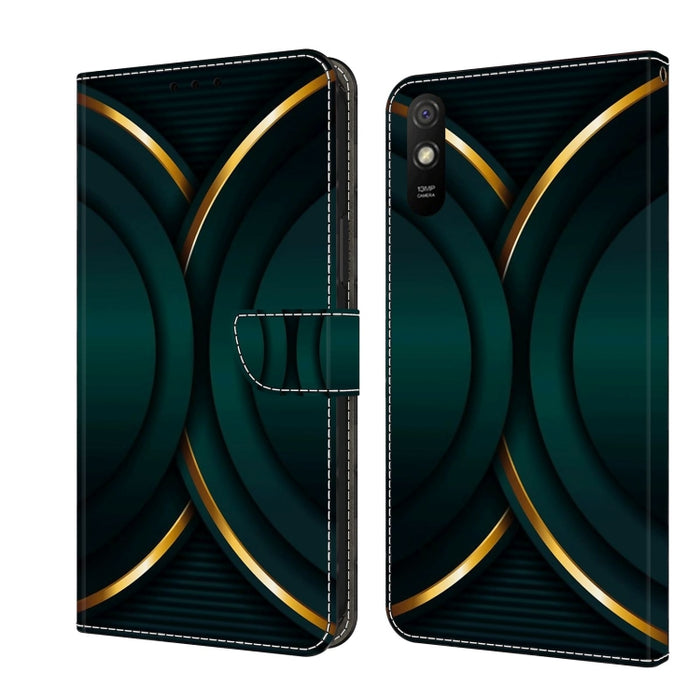 Funda protectora de cuero para teléfono Crystal 3D a prueba de golpes, For Xiaomi Redmi Note 10 4G, For Xiaomi Redmi 9T, For Xiaomi Redmi 9A, For Xiaomi Redmi 9, For Xiaomi Redmi 9C