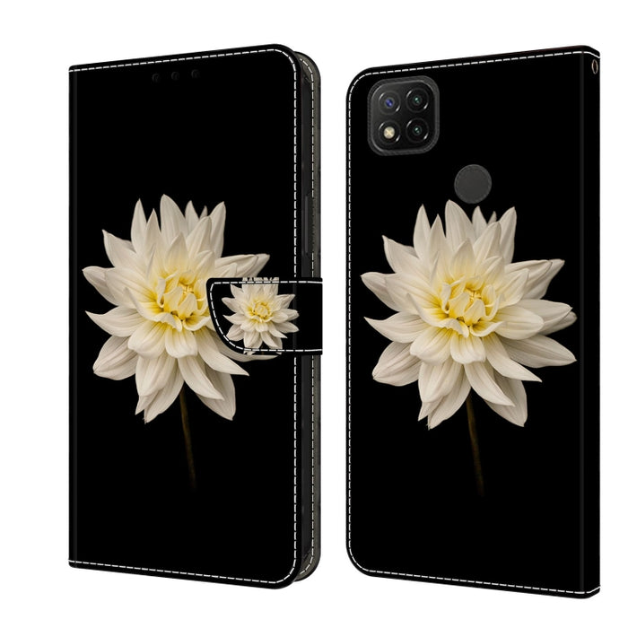 Funda protectora de cuero para teléfono Crystal 3D a prueba de golpes, For Xiaomi Redmi Note 10 4G, For Xiaomi Redmi 9T, For Xiaomi Redmi 9A, For Xiaomi Redmi 9, For Xiaomi Redmi 9C