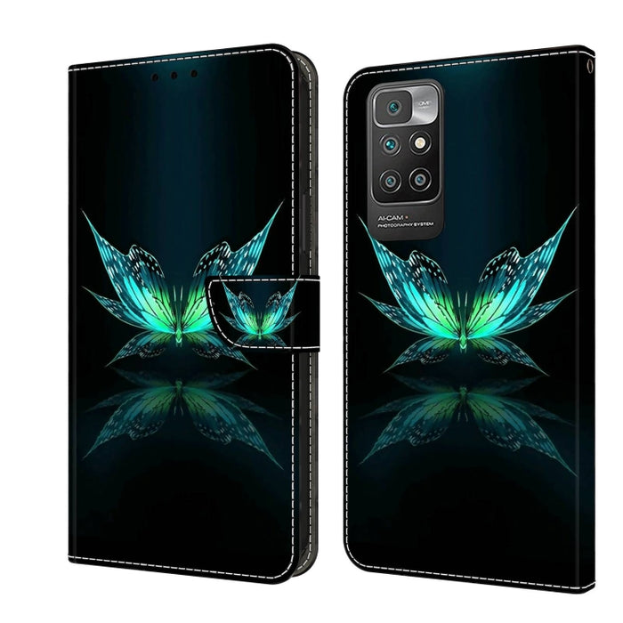 Funda protectora de cuero para teléfono Crystal 3D a prueba de golpes, For Xiaomi Redmi Note 11 Global, For Xiaomi Redmi 10C, For Xiaomi Redmi Note 12 Pro Global, For Xiaomi Redmi 10, For Xiaomi Redmi Note 10 5G