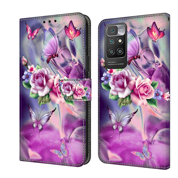 Funda protectora de cuero para teléfono Crystal 3D a prueba de golpes, For Xiaomi Redmi Note 11 Global, For Xiaomi Redmi 10C, For Xiaomi Redmi Note 12 Pro Global, For Xiaomi Redmi 10, For Xiaomi Redmi Note 10 5G