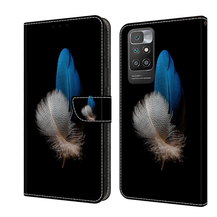 Funda protectora de cuero para teléfono Crystal 3D a prueba de golpes, For Xiaomi Redmi Note 11 Global, For Xiaomi Redmi 10C, For Xiaomi Redmi Note 12 Pro Global, For Xiaomi Redmi 10, For Xiaomi Redmi Note 10 5G