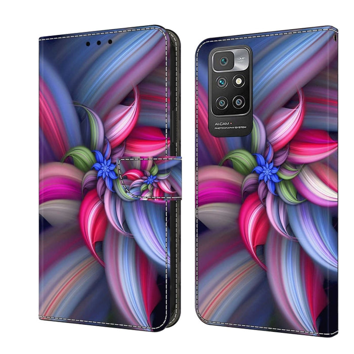 Funda protectora de cuero para teléfono Crystal 3D a prueba de golpes, For Xiaomi Redmi Note 11 Global, For Xiaomi Redmi 10C, For Xiaomi Redmi Note 12 Pro Global, For Xiaomi Redmi 10, For Xiaomi Redmi Note 10 5G
