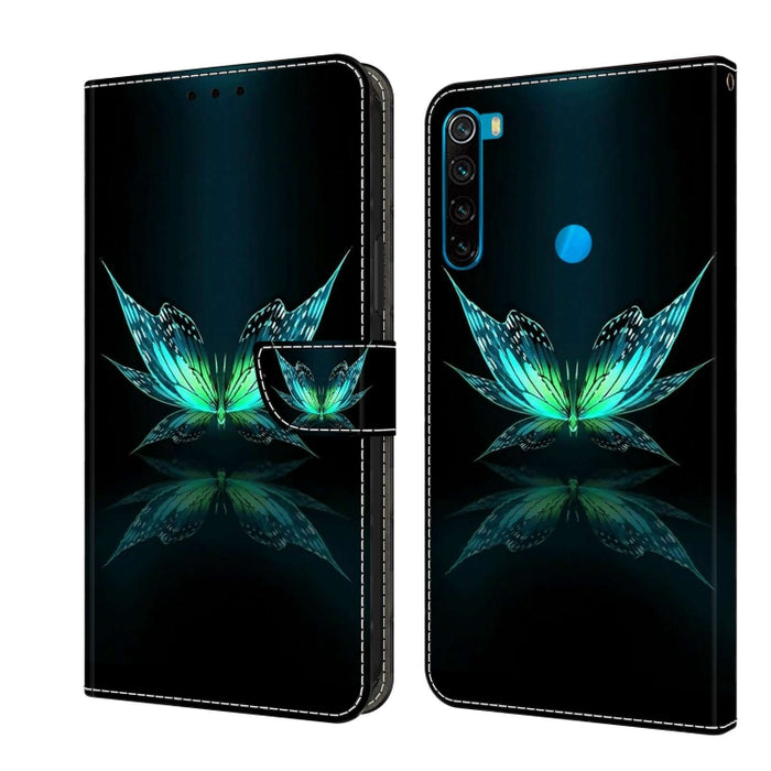 Funda protectora de cuero para teléfono Crystal 3D a prueba de golpes, For Xiaomi Redmi Note 9, For Xiaomi Redmi Note 9 Pro, For Xiaomi Redmi Note 8T, For Xiaomi Redmi Note 8, For Xiaomi Redmi Note 8 Pro