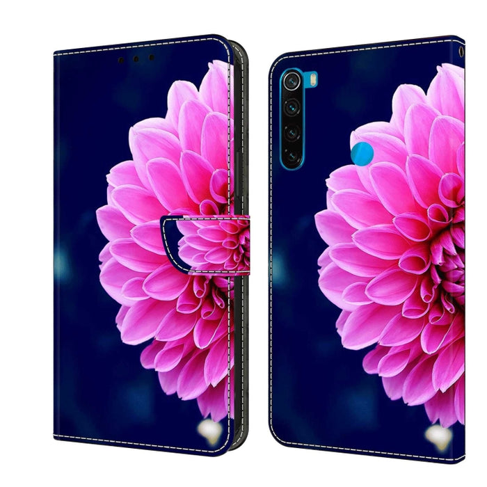 Funda protectora de cuero para teléfono Crystal 3D a prueba de golpes, For Xiaomi Redmi Note 9, For Xiaomi Redmi Note 9 Pro, For Xiaomi Redmi Note 8T, For Xiaomi Redmi Note 8, For Xiaomi Redmi Note 8 Pro