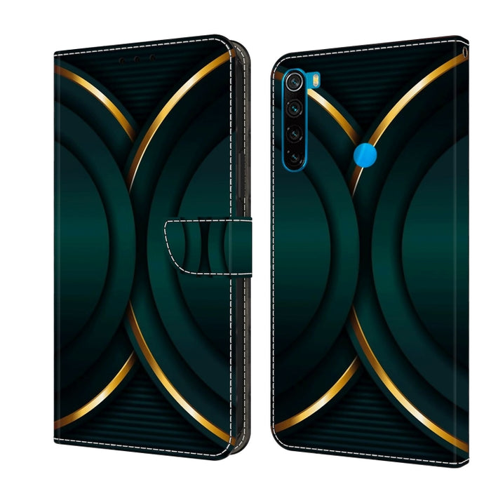 Funda protectora de cuero para teléfono Crystal 3D a prueba de golpes, For Xiaomi Redmi Note 9, For Xiaomi Redmi Note 9 Pro, For Xiaomi Redmi Note 8T, For Xiaomi Redmi Note 8, For Xiaomi Redmi Note 8 Pro