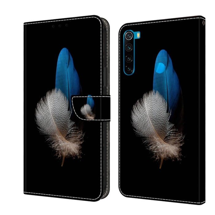 Funda protectora de cuero para teléfono Crystal 3D a prueba de golpes, For Xiaomi Redmi Note 9, For Xiaomi Redmi Note 9 Pro, For Xiaomi Redmi Note 8T, For Xiaomi Redmi Note 8, For Xiaomi Redmi Note 8 Pro