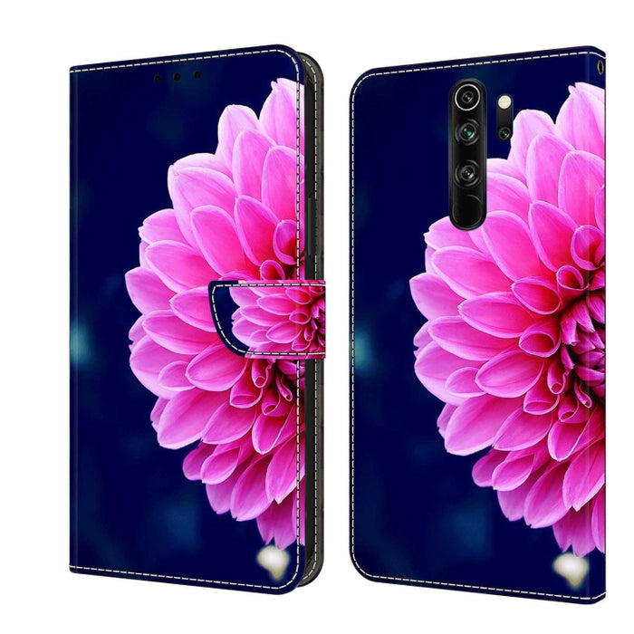 Funda protectora de cuero para teléfono Crystal 3D a prueba de golpes, For Xiaomi Redmi Note 9, For Xiaomi Redmi Note 9 Pro, For Xiaomi Redmi Note 8T, For Xiaomi Redmi Note 8, For Xiaomi Redmi Note 8 Pro