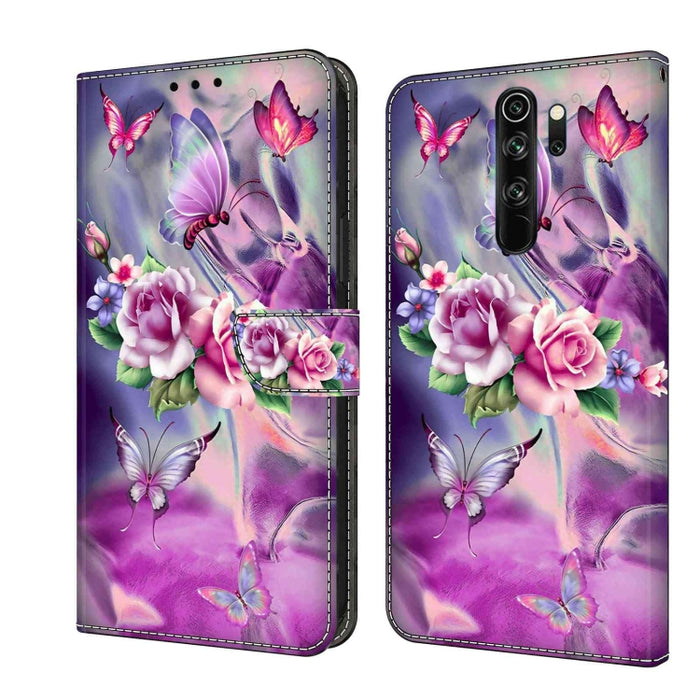 Funda protectora de cuero para teléfono Crystal 3D a prueba de golpes, For Xiaomi Redmi Note 9, For Xiaomi Redmi Note 9 Pro, For Xiaomi Redmi Note 8T, For Xiaomi Redmi Note 8, For Xiaomi Redmi Note 8 Pro
