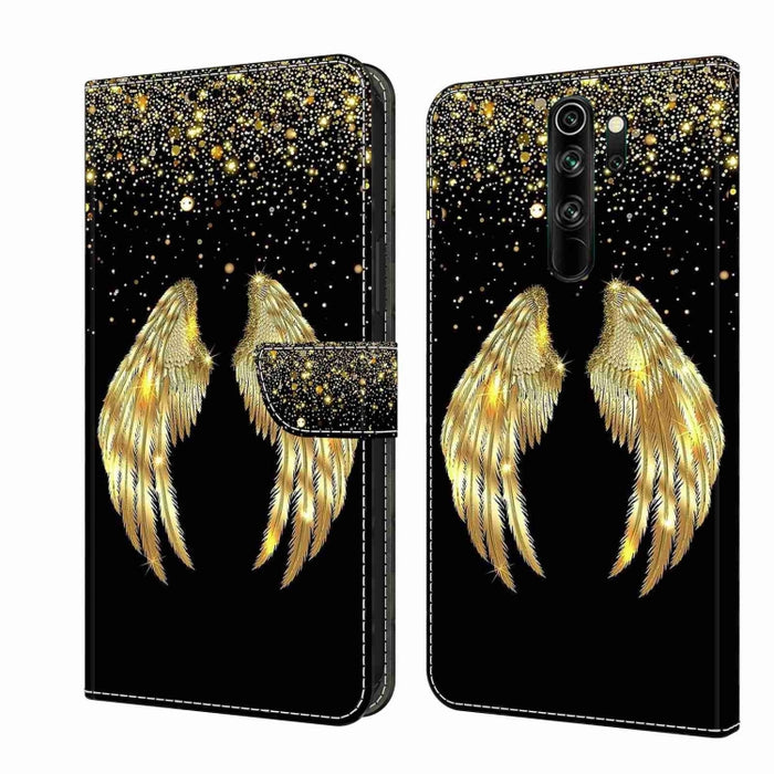 Funda protectora de cuero para teléfono Crystal 3D a prueba de golpes, For Xiaomi Redmi Note 9, For Xiaomi Redmi Note 9 Pro, For Xiaomi Redmi Note 8T, For Xiaomi Redmi Note 8, For Xiaomi Redmi Note 8 Pro
