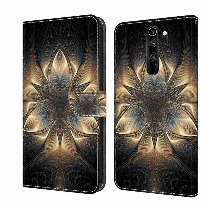 Funda protectora de cuero para teléfono Crystal 3D a prueba de golpes, For Xiaomi Redmi Note 9, For Xiaomi Redmi Note 9 Pro, For Xiaomi Redmi Note 8T, For Xiaomi Redmi Note 8, For Xiaomi Redmi Note 8 Pro