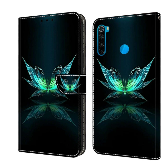 Funda protectora de cuero para teléfono Crystal 3D a prueba de golpes, For Xiaomi Redmi Note 9, For Xiaomi Redmi Note 9 Pro, For Xiaomi Redmi Note 8T, For Xiaomi Redmi Note 8, For Xiaomi Redmi Note 8 Pro