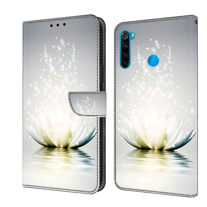 Funda protectora de cuero para teléfono Crystal 3D a prueba de golpes, For Xiaomi Redmi Note 9, For Xiaomi Redmi Note 9 Pro, For Xiaomi Redmi Note 8T, For Xiaomi Redmi Note 8, For Xiaomi Redmi Note 8 Pro