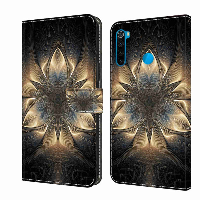 Funda protectora de cuero para teléfono Crystal 3D a prueba de golpes, For Xiaomi Redmi Note 9, For Xiaomi Redmi Note 9 Pro, For Xiaomi Redmi Note 8T, For Xiaomi Redmi Note 8, For Xiaomi Redmi Note 8 Pro
