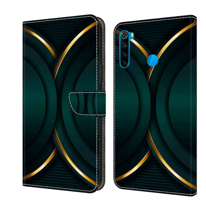 Funda protectora de cuero para teléfono Crystal 3D a prueba de golpes, For Xiaomi Redmi Note 9, For Xiaomi Redmi Note 9 Pro, For Xiaomi Redmi Note 8T, For Xiaomi Redmi Note 8, For Xiaomi Redmi Note 8 Pro