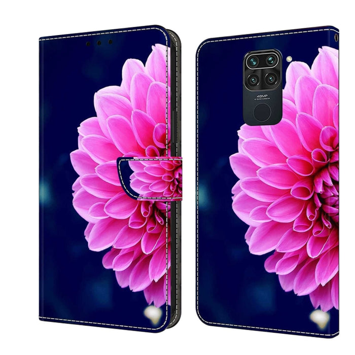 Funda protectora de cuero para teléfono Crystal 3D a prueba de golpes, For Xiaomi Redmi Note 9, For Xiaomi Redmi Note 9 Pro, For Xiaomi Redmi Note 8T, For Xiaomi Redmi Note 8, For Xiaomi Redmi Note 8 Pro