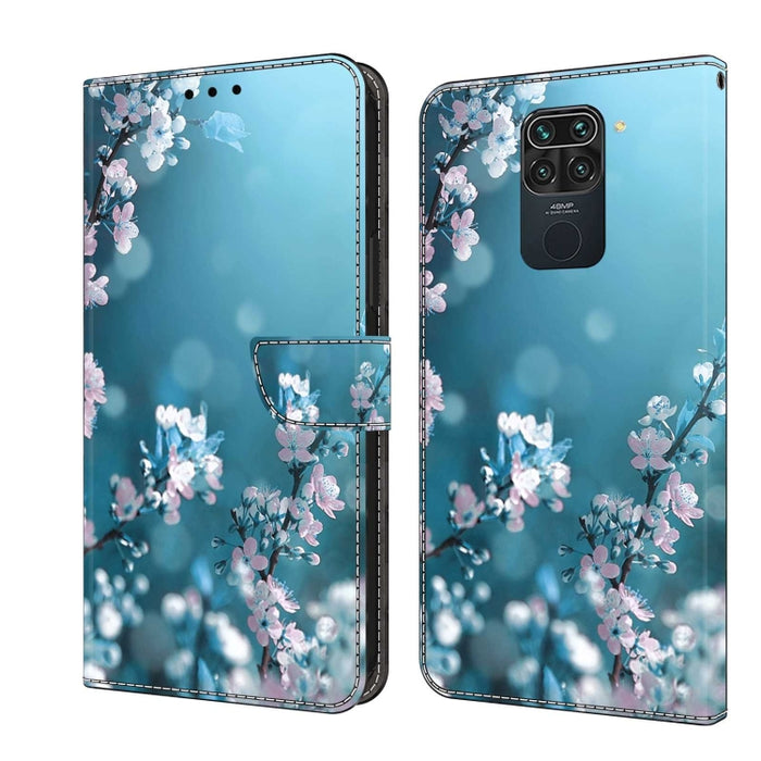 Funda protectora de cuero para teléfono Crystal 3D a prueba de golpes, For Xiaomi Redmi Note 9, For Xiaomi Redmi Note 9 Pro, For Xiaomi Redmi Note 8T, For Xiaomi Redmi Note 8, For Xiaomi Redmi Note 8 Pro