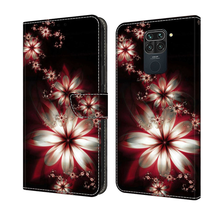 Funda protectora de cuero para teléfono Crystal 3D a prueba de golpes, For Xiaomi Redmi Note 9, For Xiaomi Redmi Note 9 Pro, For Xiaomi Redmi Note 8T, For Xiaomi Redmi Note 8, For Xiaomi Redmi Note 8 Pro