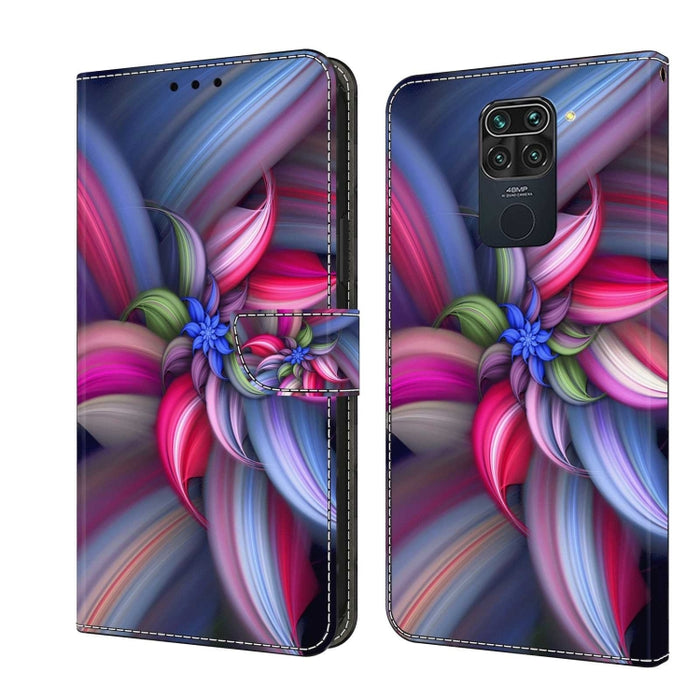 Funda protectora de cuero para teléfono Crystal 3D a prueba de golpes, For Xiaomi Redmi Note 9, For Xiaomi Redmi Note 9 Pro, For Xiaomi Redmi Note 8T, For Xiaomi Redmi Note 8, For Xiaomi Redmi Note 8 Pro