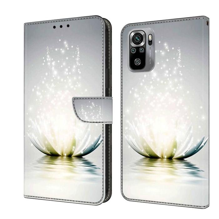 Funda protectora de cuero para teléfono Crystal 3D a prueba de golpes, For Xiaomi Redmi Note 10 4G, For Xiaomi Redmi 9T, For Xiaomi Redmi 9A, For Xiaomi Redmi 9, For Xiaomi Redmi 9C