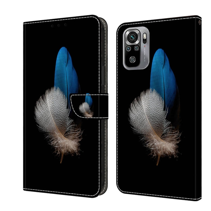 Funda protectora de cuero para teléfono Crystal 3D a prueba de golpes, For Xiaomi Redmi Note 10 4G, For Xiaomi Redmi 9T, For Xiaomi Redmi 9A, For Xiaomi Redmi 9, For Xiaomi Redmi 9C