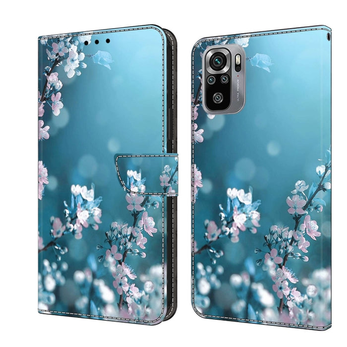 Funda protectora de cuero para teléfono Crystal 3D a prueba de golpes, For Xiaomi Redmi Note 10 4G, For Xiaomi Redmi 9T, For Xiaomi Redmi 9A, For Xiaomi Redmi 9, For Xiaomi Redmi 9C