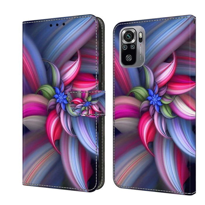 Funda protectora de cuero para teléfono Crystal 3D a prueba de golpes, For Xiaomi Redmi Note 10 4G, For Xiaomi Redmi 9T, For Xiaomi Redmi 9A, For Xiaomi Redmi 9, For Xiaomi Redmi 9C