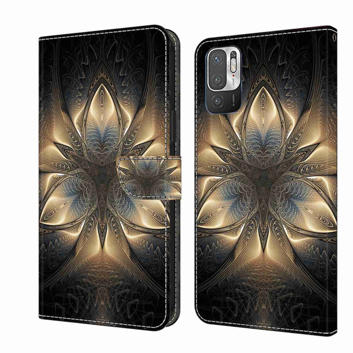 Funda protectora de cuero para teléfono Crystal 3D a prueba de golpes, For Xiaomi Redmi Note 11 Global, For Xiaomi Redmi 10C, For Xiaomi Redmi Note 12 Pro Global, For Xiaomi Redmi 10, For Xiaomi Redmi Note 10 5G
