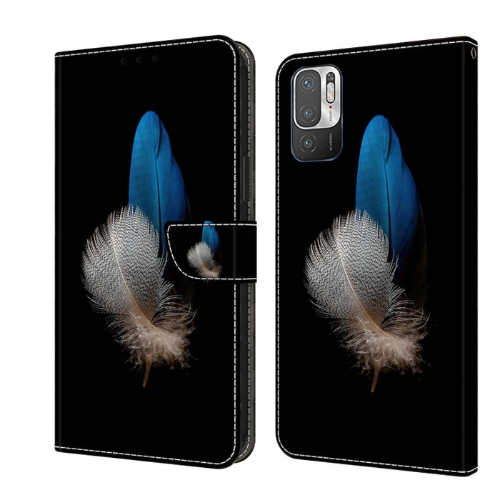 Funda protectora de cuero para teléfono Crystal 3D a prueba de golpes, For Xiaomi Redmi Note 11 Global, For Xiaomi Redmi 10C, For Xiaomi Redmi Note 12 Pro Global, For Xiaomi Redmi 10, For Xiaomi Redmi Note 10 5G