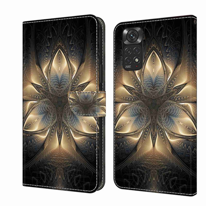 Funda protectora de cuero para teléfono Crystal 3D a prueba de golpes, For Xiaomi Redmi Note 11 Global, For Xiaomi Redmi 10C, For Xiaomi Redmi Note 12 Pro Global, For Xiaomi Redmi 10, For Xiaomi Redmi Note 10 5G