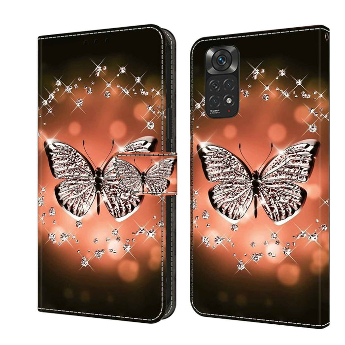 Funda protectora de cuero para teléfono Crystal 3D a prueba de golpes, For Xiaomi Redmi Note 11 Global, For Xiaomi Redmi 10C, For Xiaomi Redmi Note 12 Pro Global, For Xiaomi Redmi 10, For Xiaomi Redmi Note 10 5G