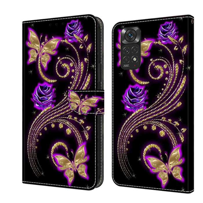 Funda protectora de cuero para teléfono Crystal 3D a prueba de golpes, For Xiaomi Redmi Note 11 Global, For Xiaomi Redmi 10C, For Xiaomi Redmi Note 12 Pro Global, For Xiaomi Redmi 10, For Xiaomi Redmi Note 10 5G