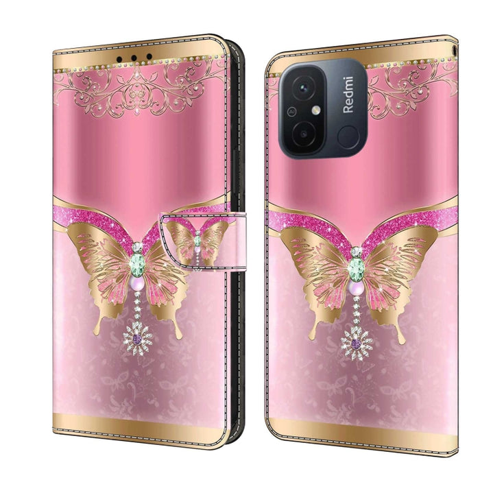 Funda protectora de cuero para teléfono Crystal 3D a prueba de golpes, For Xiaomi Redmi 11A 4G / Redmi 12C Global, For Xiaomi 13 Lite, For Xiaomi 13 Pro, For Xiaomi 13, For Xiaomi Redmi Note 11 Pro 5G / 4G Global