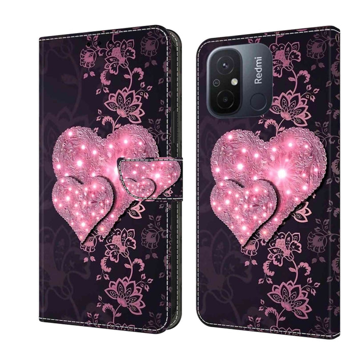 Funda protectora de cuero para teléfono Crystal 3D a prueba de golpes, For Xiaomi Redmi 11A 4G / Redmi 12C Global, For Xiaomi 13 Lite, For Xiaomi 13 Pro, For Xiaomi 13, For Xiaomi Redmi Note 11 Pro 5G / 4G Global