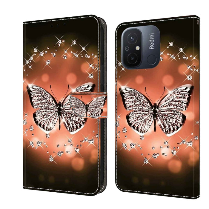 Funda protectora de cuero para teléfono Crystal 3D a prueba de golpes, For Xiaomi Redmi 11A 4G / Redmi 12C Global, For Xiaomi 13 Lite, For Xiaomi 13 Pro, For Xiaomi 13, For Xiaomi Redmi Note 11 Pro 5G / 4G Global