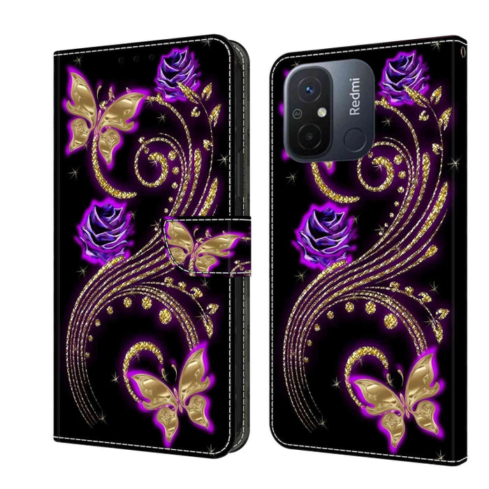 Funda protectora de cuero para teléfono Crystal 3D a prueba de golpes, For Xiaomi Redmi 11A 4G / Redmi 12C Global, For Xiaomi 13 Lite, For Xiaomi 13 Pro, For Xiaomi 13, For Xiaomi Redmi Note 11 Pro 5G / 4G Global