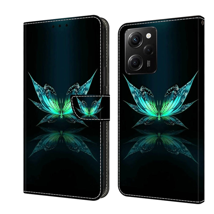 Funda protectora de cuero para teléfono Crystal 3D a prueba de golpes, For Xiaomi Redmi Note 11 Global, For Xiaomi Redmi 10C, For Xiaomi Redmi Note 12 Pro Global, For Xiaomi Redmi 10, For Xiaomi Redmi Note 10 5G