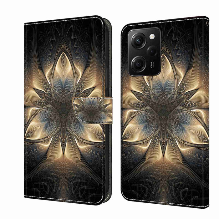 Funda protectora de cuero para teléfono Crystal 3D a prueba de golpes, For Xiaomi Redmi Note 11 Global, For Xiaomi Redmi 10C, For Xiaomi Redmi Note 12 Pro Global, For Xiaomi Redmi 10, For Xiaomi Redmi Note 10 5G