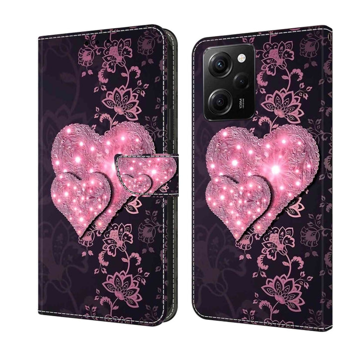 Funda protectora de cuero para teléfono Crystal 3D a prueba de golpes, For Xiaomi Redmi Note 11 Global, For Xiaomi Redmi 10C, For Xiaomi Redmi Note 12 Pro Global, For Xiaomi Redmi 10, For Xiaomi Redmi Note 10 5G