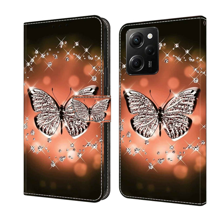 Funda protectora de cuero para teléfono Crystal 3D a prueba de golpes, For Xiaomi Redmi Note 11 Global, For Xiaomi Redmi 10C, For Xiaomi Redmi Note 12 Pro Global, For Xiaomi Redmi 10, For Xiaomi Redmi Note 10 5G