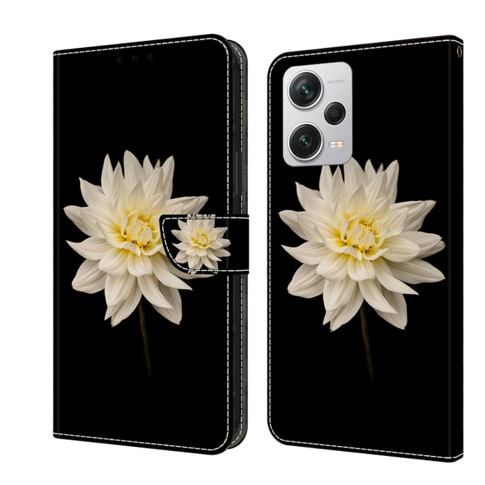 Funda protectora de cuero para teléfono Crystal 3D a prueba de golpes, For Xiaomi Redmi A1+ / A2 / A2+, For Xiaomi 13T Pro, For Xiaomi Redmi Note 12 4G, For Xiaomi Redmi Note 12 Pro+, For Xiaomi Redmi Note 12 5G Global / Poco X5