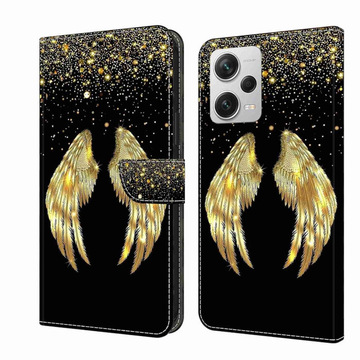 Funda protectora de cuero para teléfono Crystal 3D a prueba de golpes, For Xiaomi Redmi A1+ / A2 / A2+, For Xiaomi 13T Pro, For Xiaomi Redmi Note 12 4G, For Xiaomi Redmi Note 12 Pro+, For Xiaomi Redmi Note 12 5G Global / Poco X5