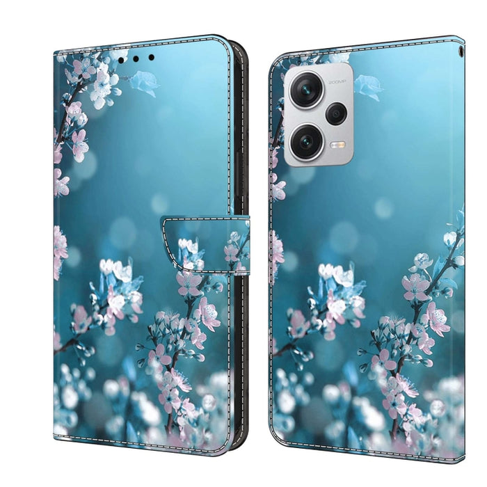 Funda protectora de cuero para teléfono Crystal 3D a prueba de golpes, For Xiaomi Redmi A1+ / A2 / A2+, For Xiaomi 13T Pro, For Xiaomi Redmi Note 12 4G, For Xiaomi Redmi Note 12 Pro+, For Xiaomi Redmi Note 12 5G Global / Poco X5
