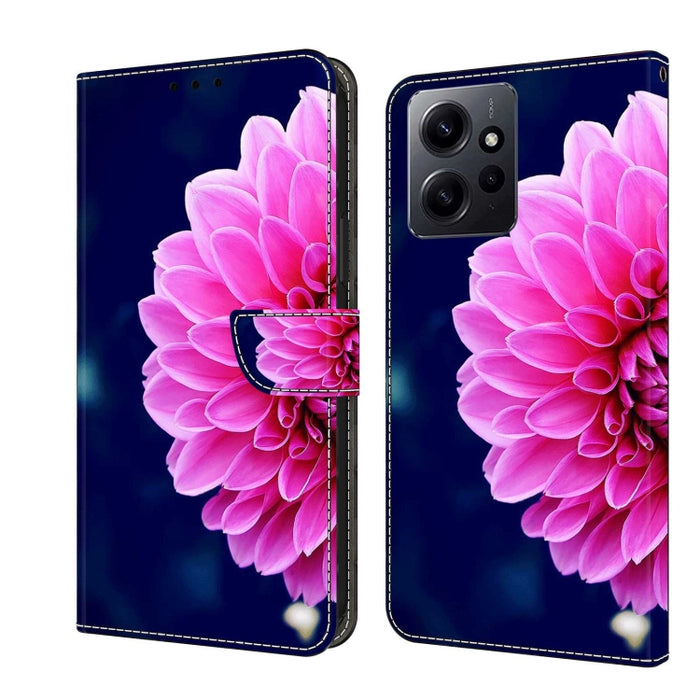 Funda protectora de cuero para teléfono Crystal 3D a prueba de golpes, For Xiaomi Redmi A1+ / A2 / A2+, For Xiaomi 13T Pro, For Xiaomi Redmi Note 12 4G, For Xiaomi Redmi Note 12 Pro+, For Xiaomi Redmi Note 12 5G Global / Poco X5