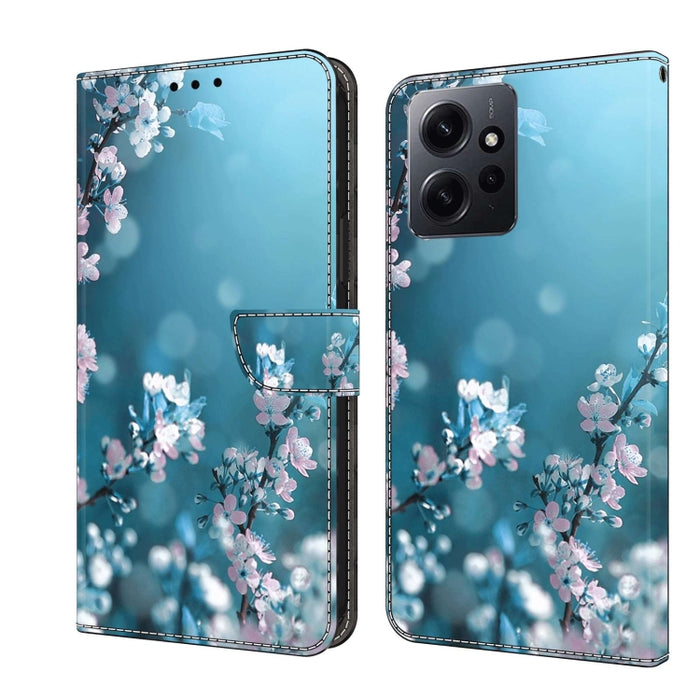 Funda protectora de cuero para teléfono Crystal 3D a prueba de golpes, For Xiaomi Redmi A1+ / A2 / A2+, For Xiaomi 13T Pro, For Xiaomi Redmi Note 12 4G, For Xiaomi Redmi Note 12 Pro+, For Xiaomi Redmi Note 12 5G Global / Poco X5