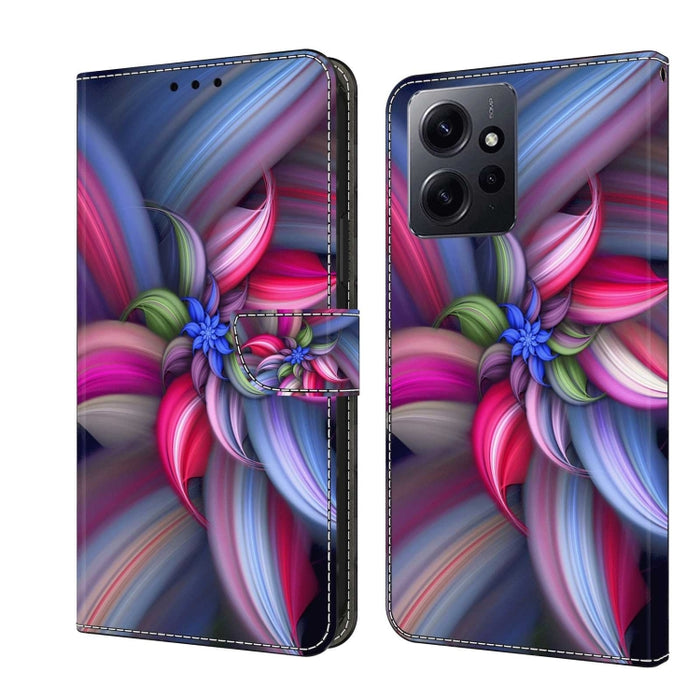 Funda protectora de cuero para teléfono Crystal 3D a prueba de golpes, For Xiaomi Redmi A1+ / A2 / A2+, For Xiaomi 13T Pro, For Xiaomi Redmi Note 12 4G, For Xiaomi Redmi Note 12 Pro+, For Xiaomi Redmi Note 12 5G Global / Poco X5